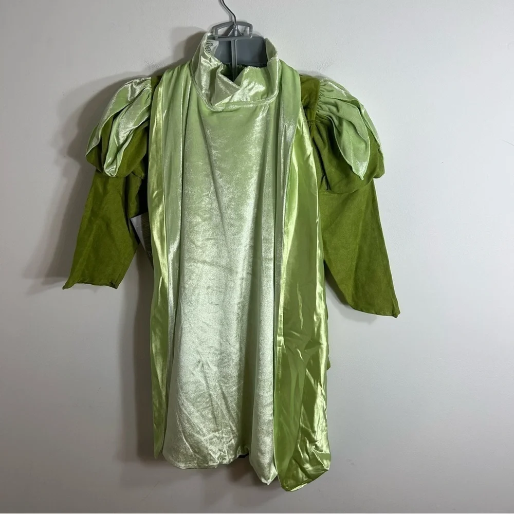 Disney Prince Naveen Princess and the Frog Costume Outfit NEW Sz 5/6 Green - Picture 4 of 6